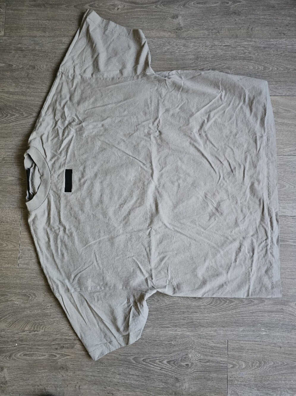 Essentials Fear Of God Oversized Crewneck T‑Shirt in Light Gray NWOT